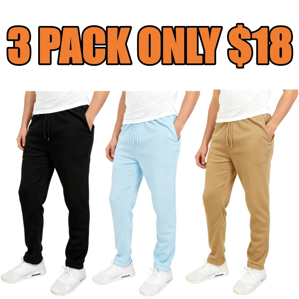 Fleece Active Athletic Jogger Sweatpants