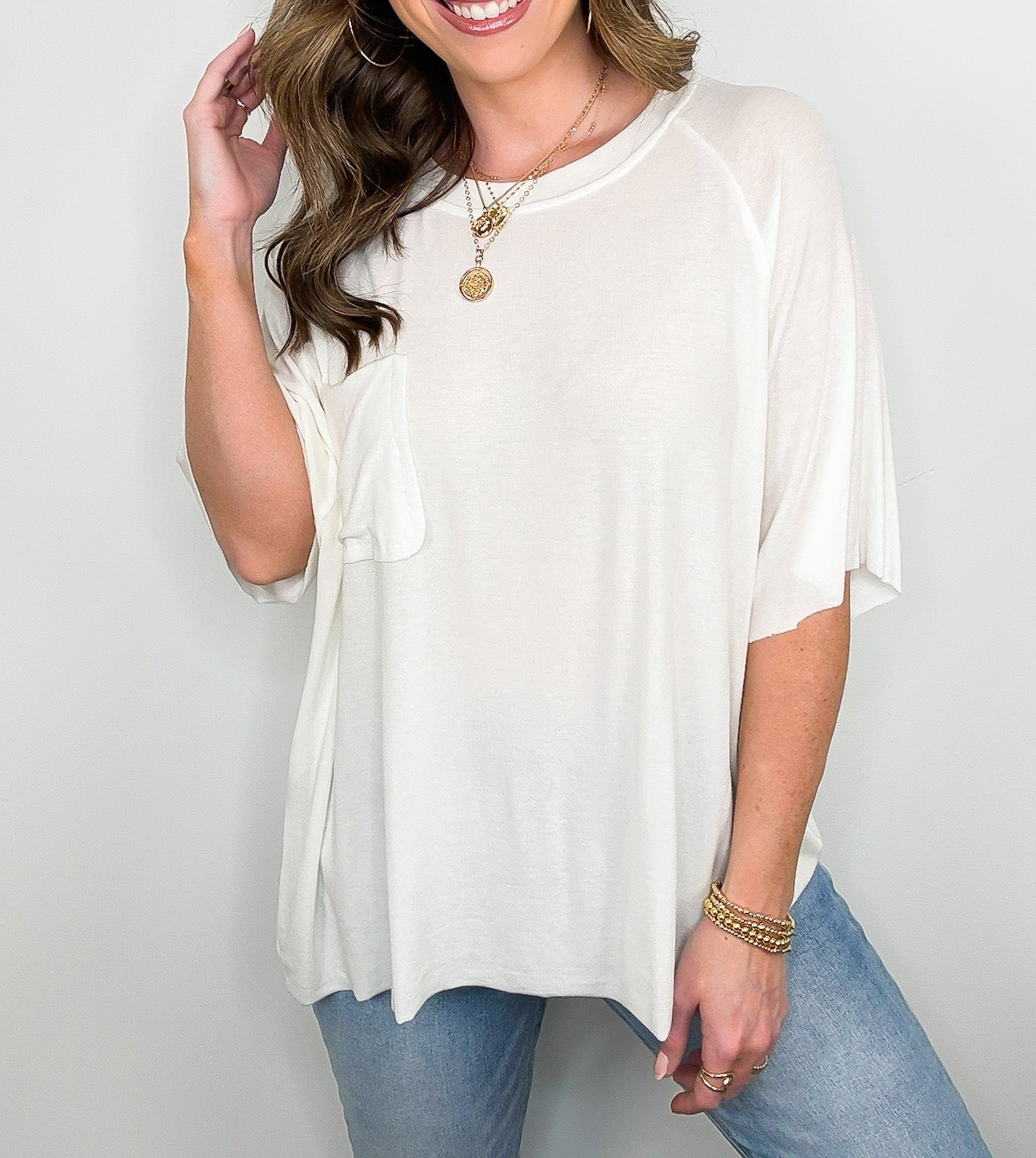 Inspire Me Casual Pocket Tee