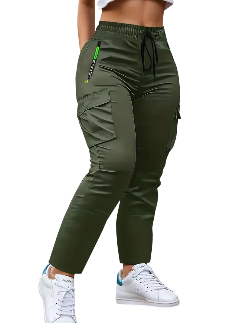 Women's Multi-Pocket Cargo Pants