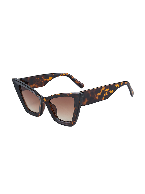 Geometric Sun-Protection Sunglasses Accessories