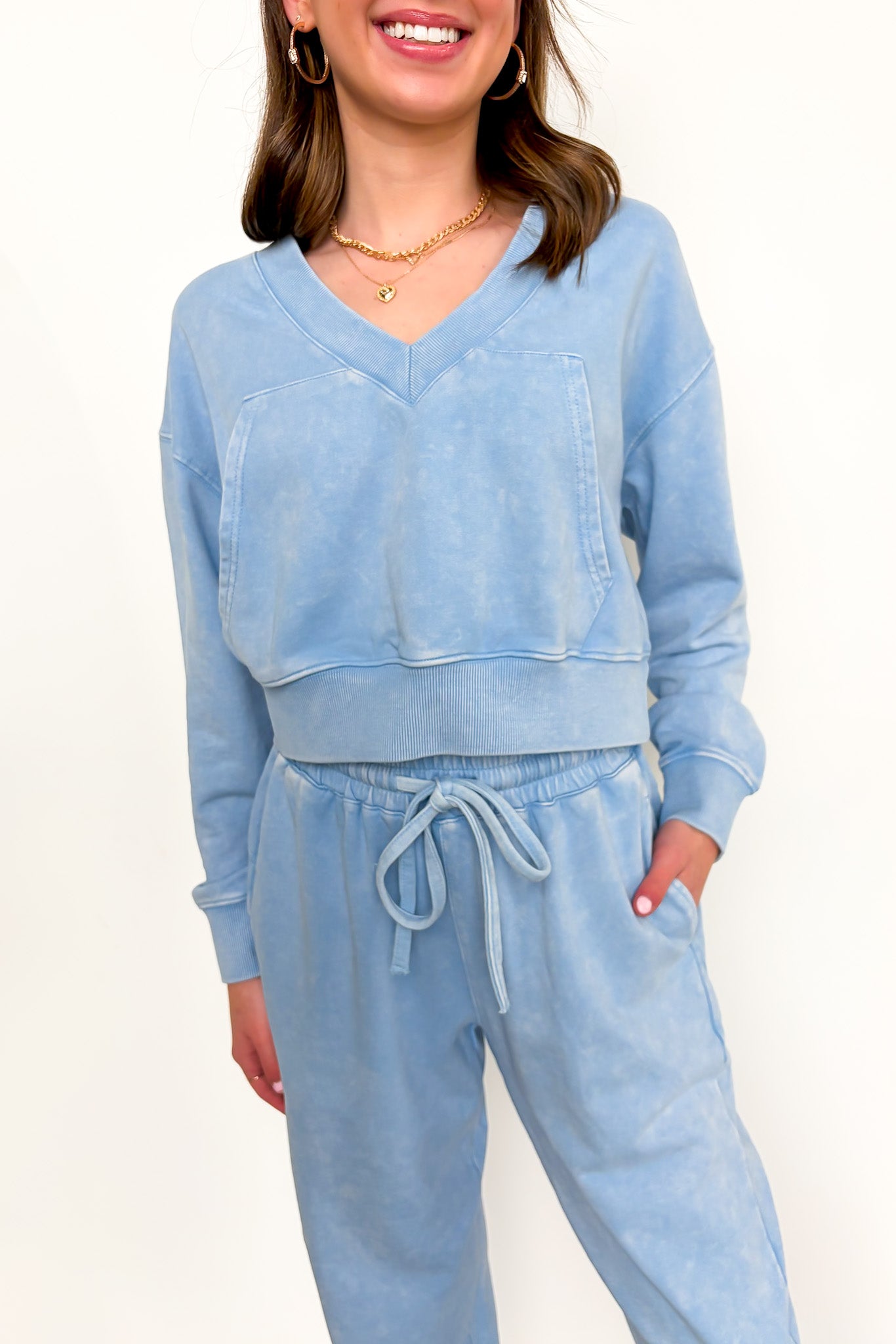 Mineral Washed Jogger Pants