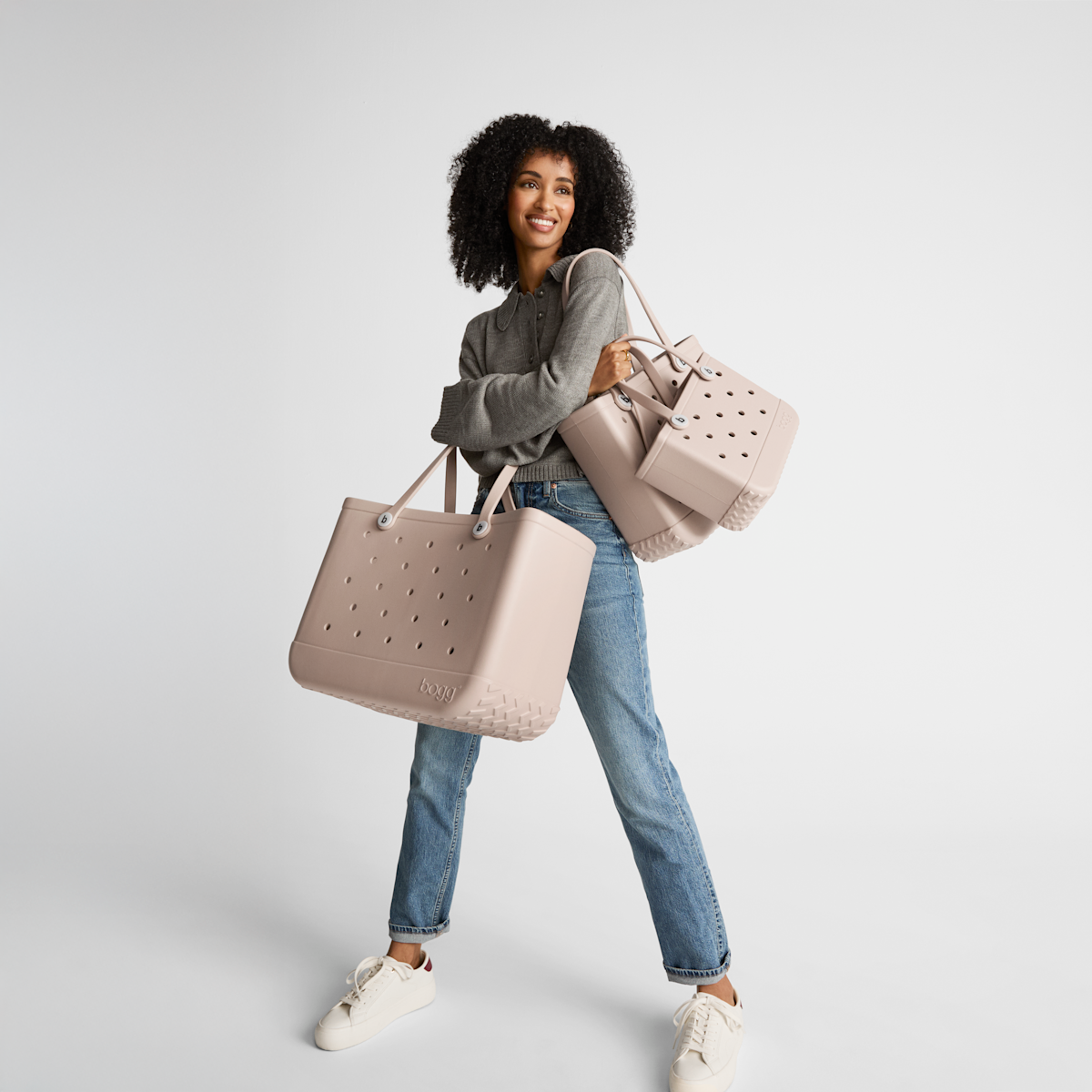 Original Bogg Bag - Carolina Blue Shells and Starfish