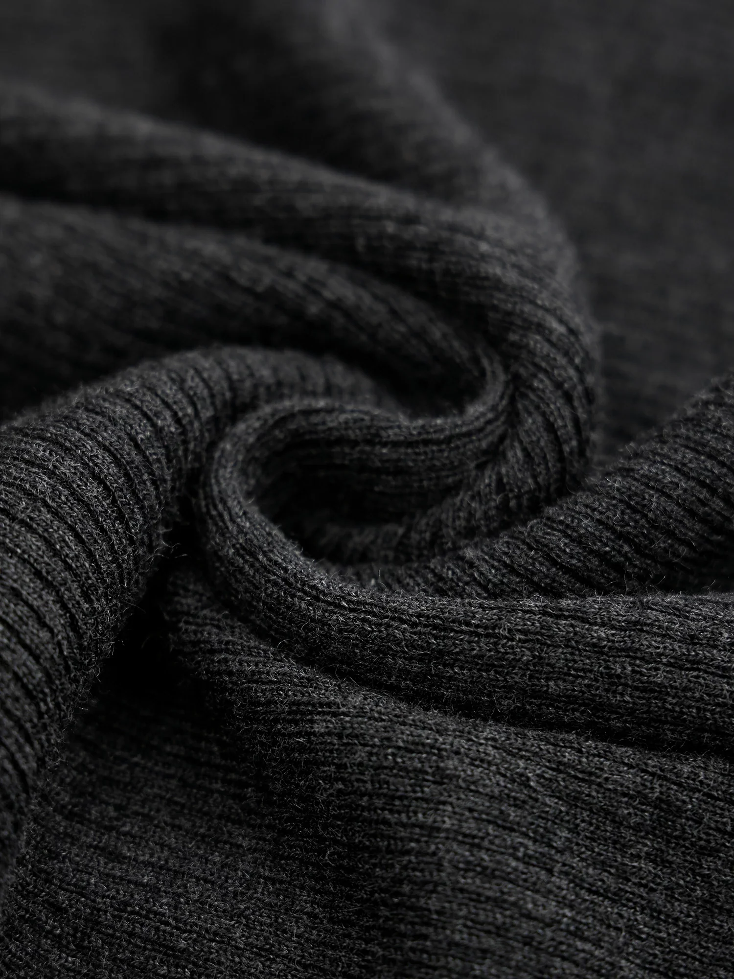 Silk & Wool Long Sleeve Button Down Knit Dress