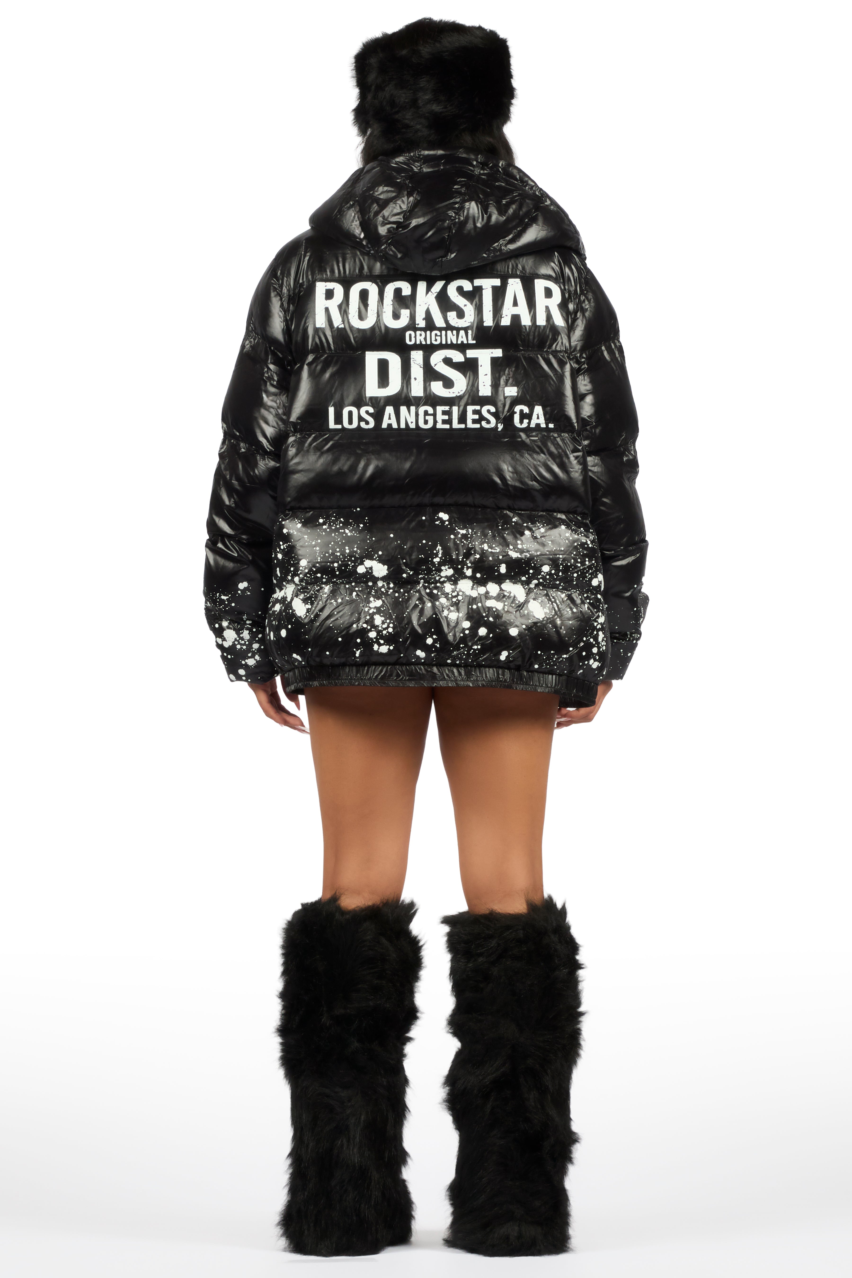 Art Dist. 2.0 Black Puffer Jacket