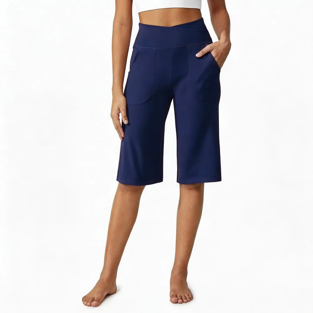 Loose High-Waist Casual Cropped Yoga Pants(New Arrivals)