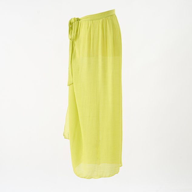 2025 new summer European and American style leopard print beach vacation chiffon print tie-dye strappy beach wrap skirt