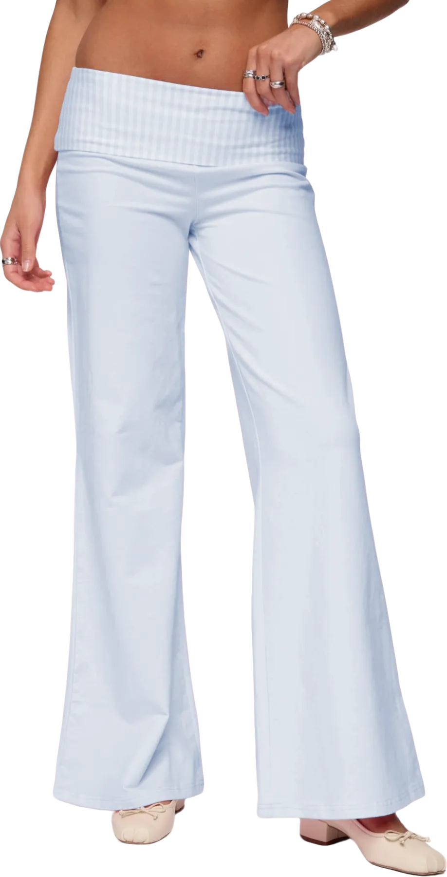 Striped Fold Over Pants (Just $4 Each!)