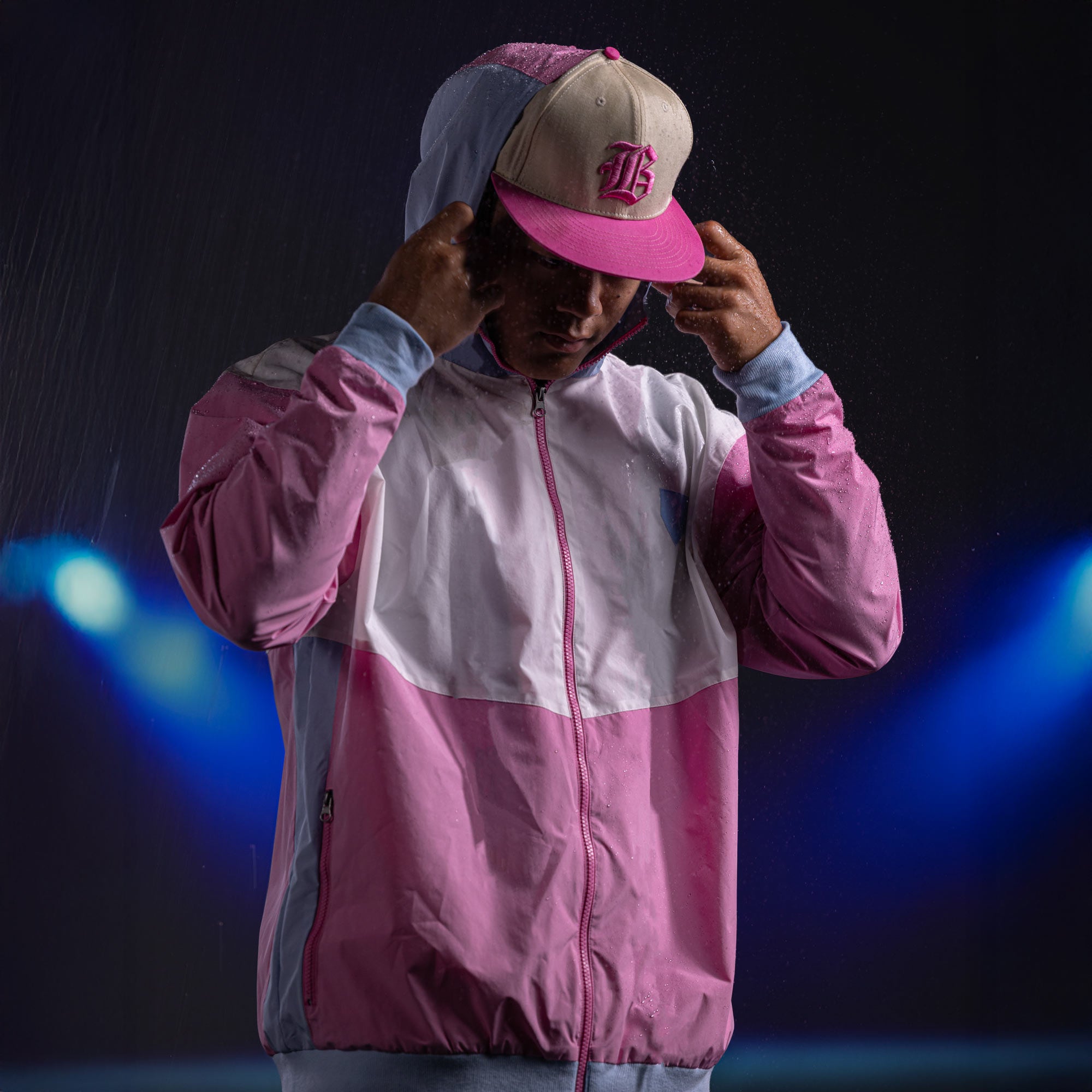Shutout Retro Windbreaker (Cotton Candy) - Youth