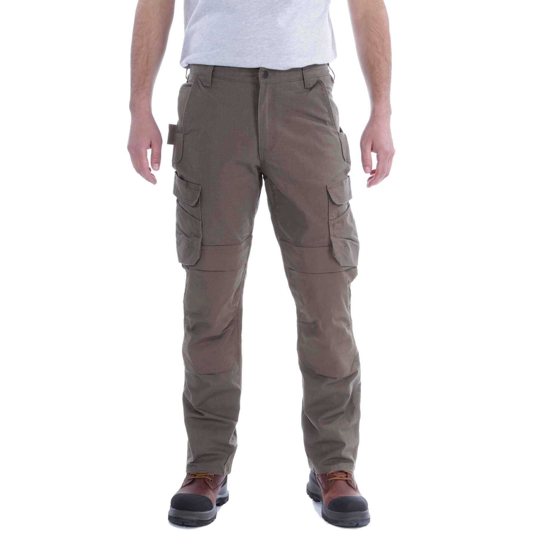 CHT Steel Relaxed Fit Double Front Stretch Ripstop Cargo Trousers 103335
