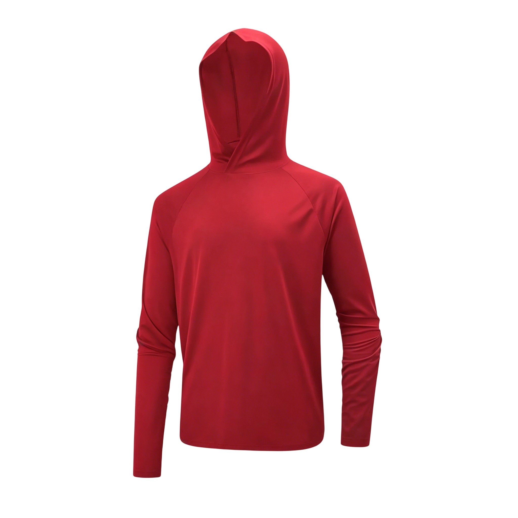 Running Hooded Top: Long Sleeve Quick-Dry Shirt with Thumb Holes