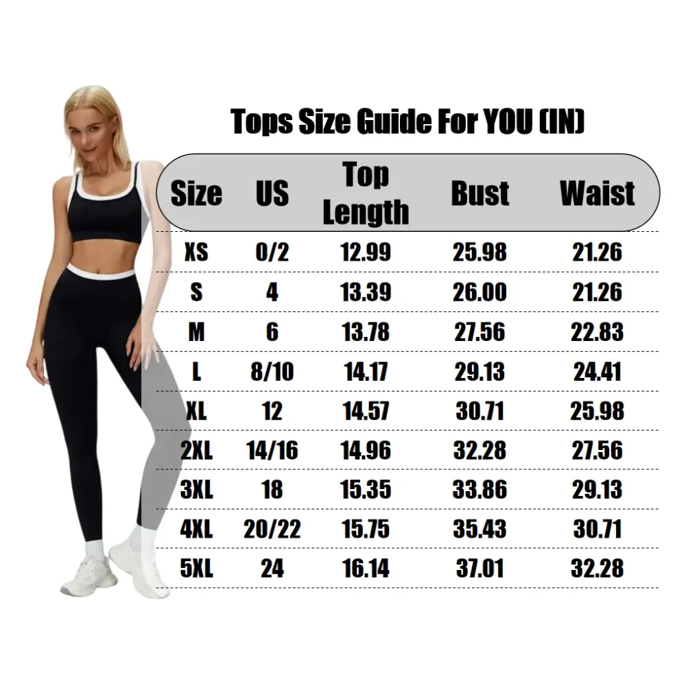 Women's Two-Piece Colorblock Yoga Set