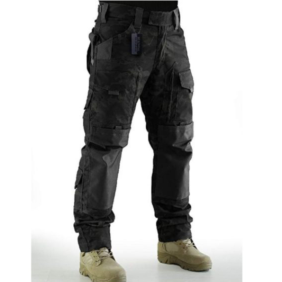 Men'S Pocket Patchwork Overalls