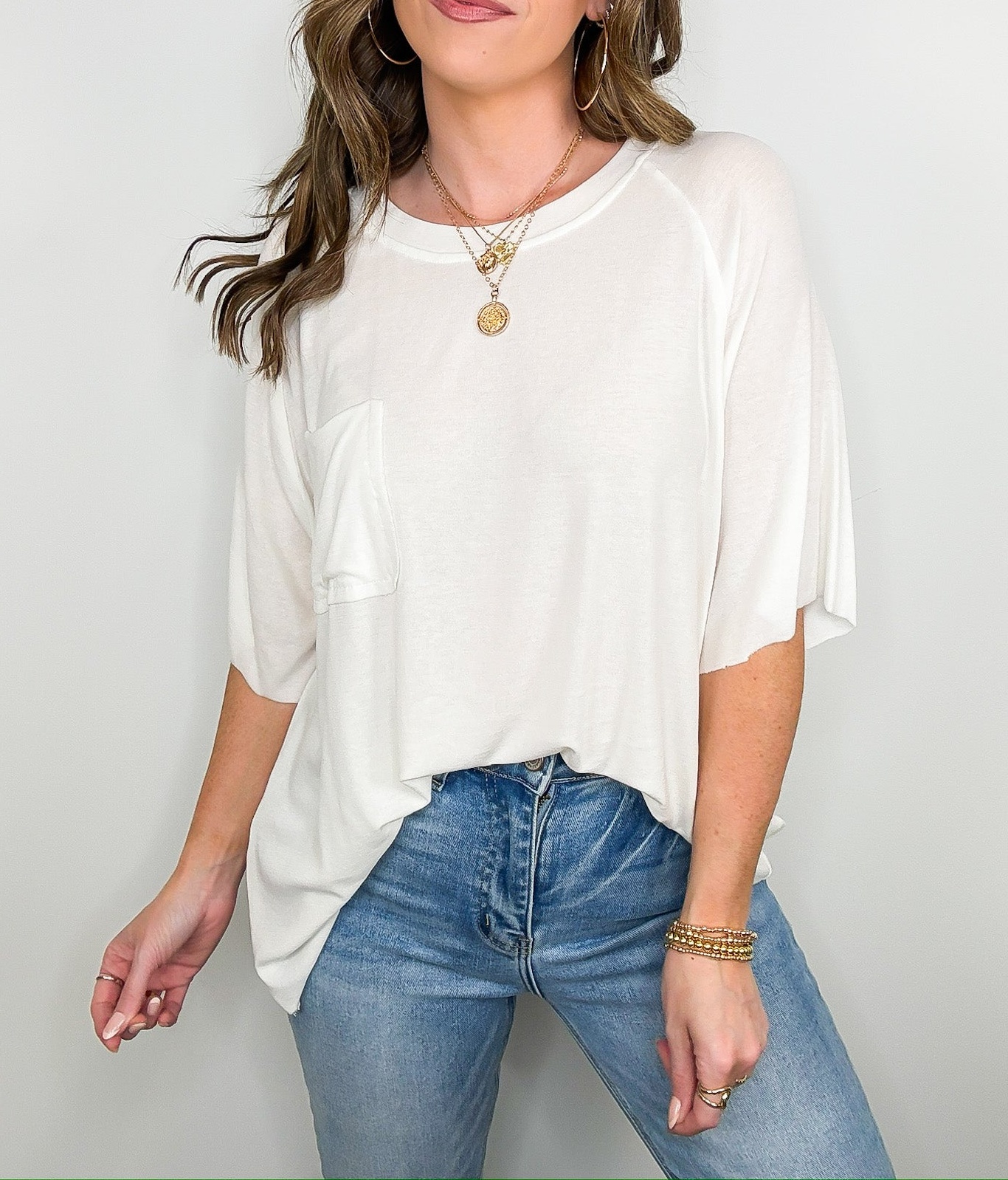 Inspire Me Casual Pocket Tee