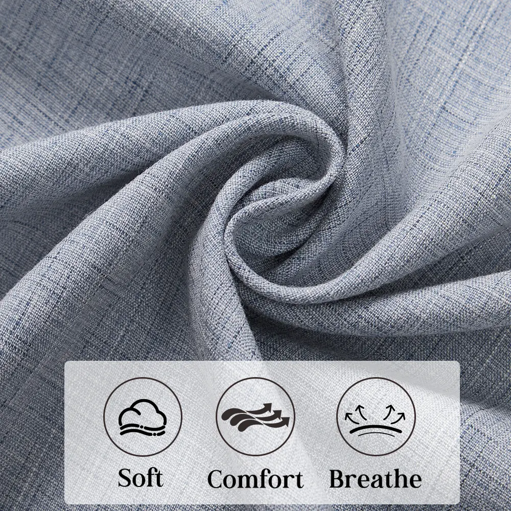 Men's Lightweight Linen Summer Button Shirt