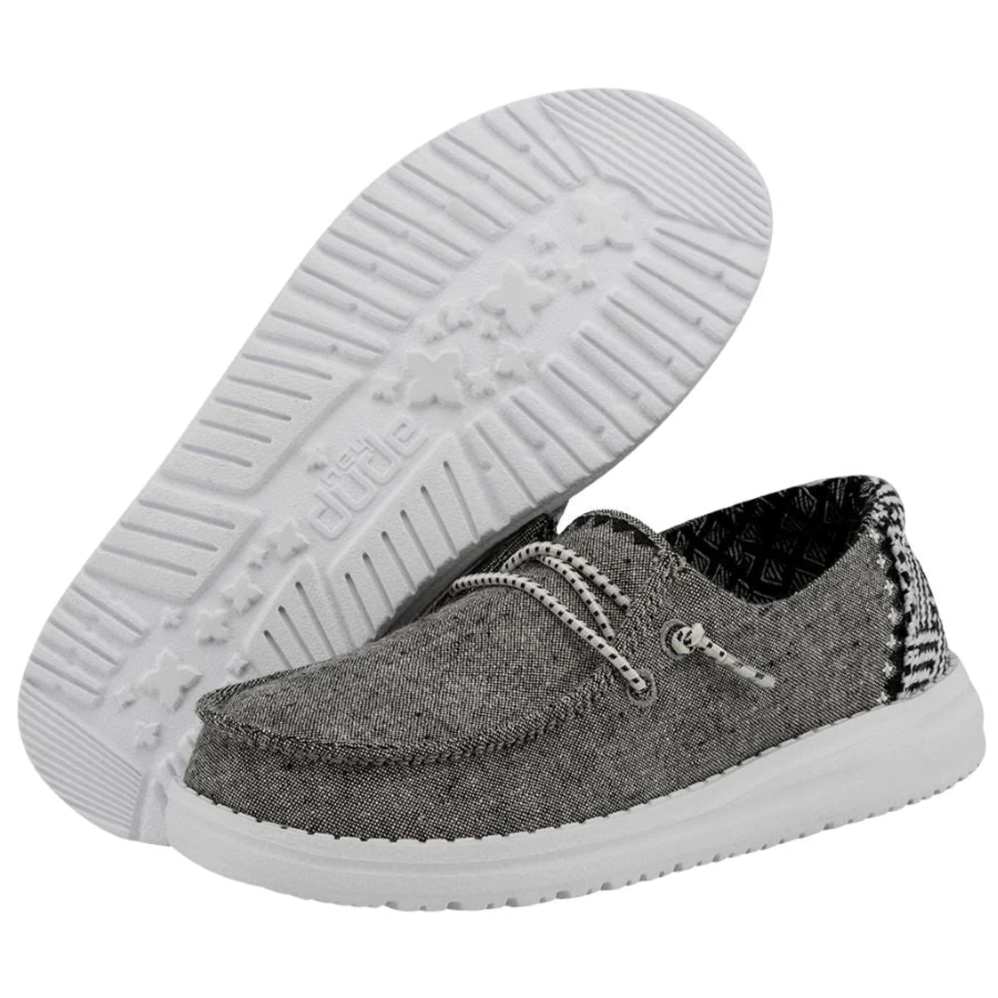 DUDE KID'S WENDY CHAMBRAY ONYX - 4010109U