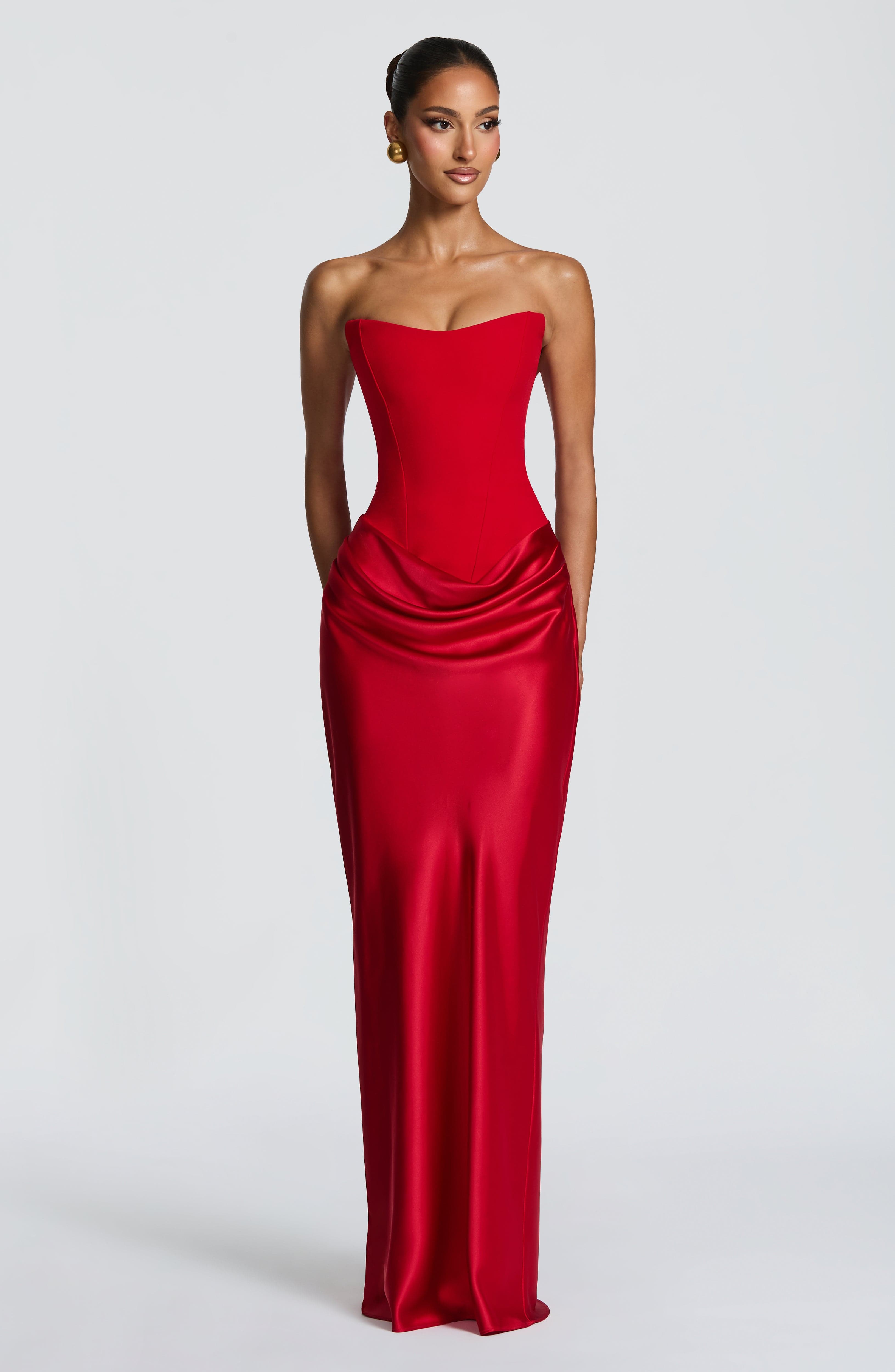 Maggie Maxi Dress - Red