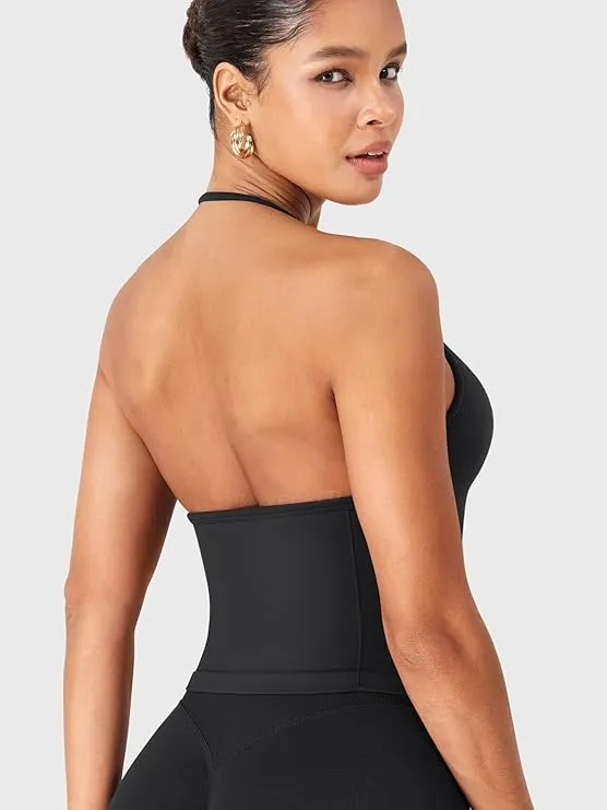 Women's Impact-Resistant Long-Line Suspender Top