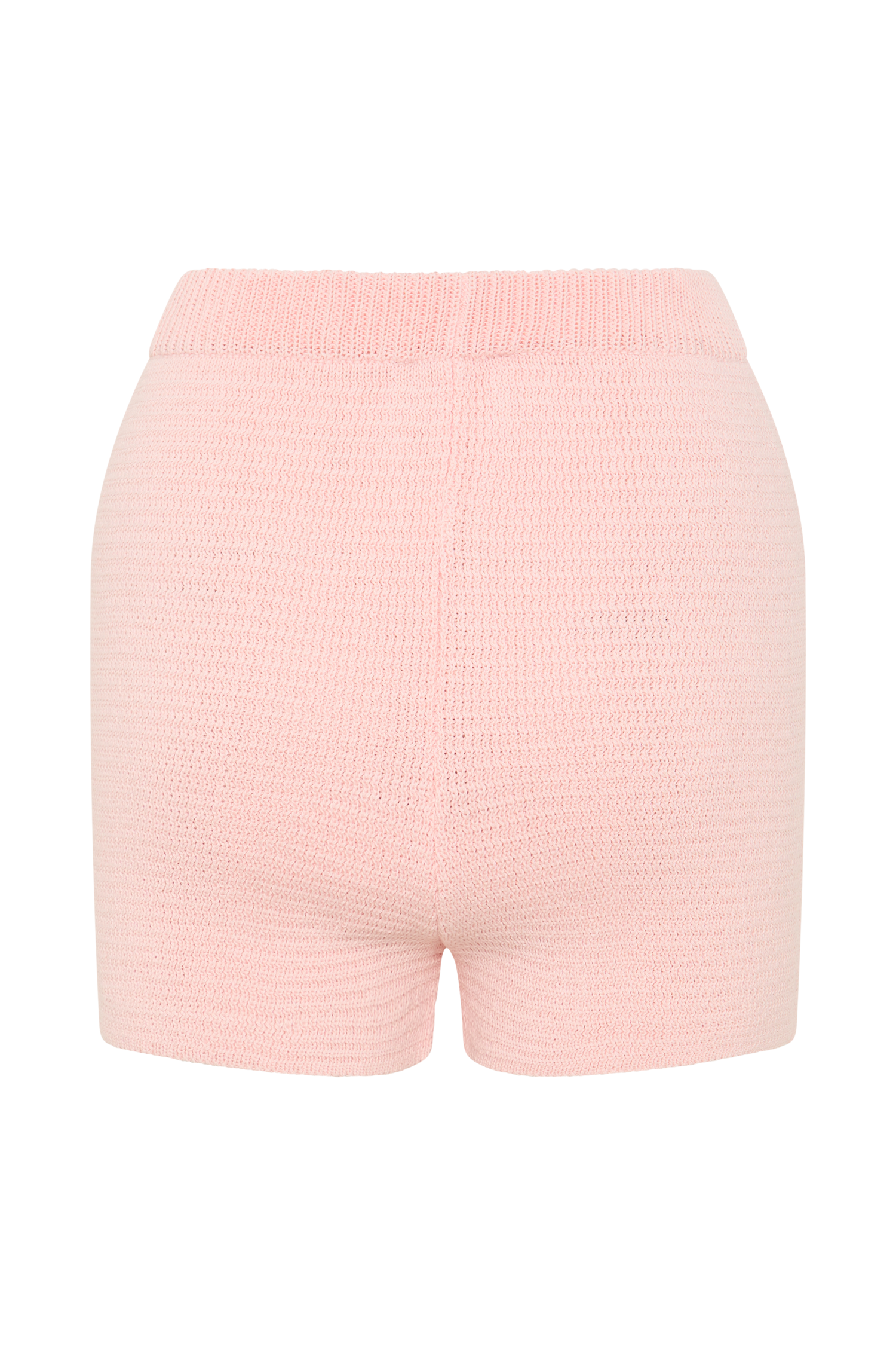 Pink Knit Shorts