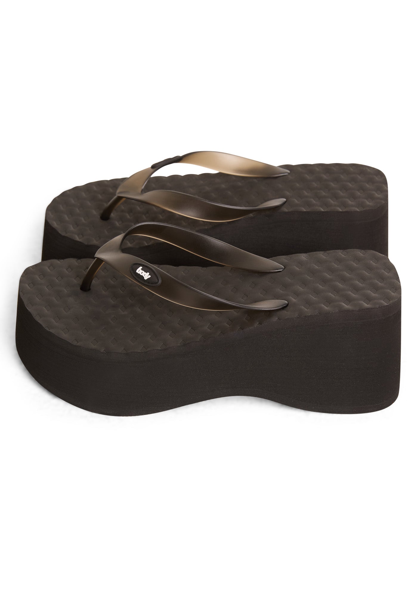 BODY FLIP FLOPS (BLACK THIN STRAP)