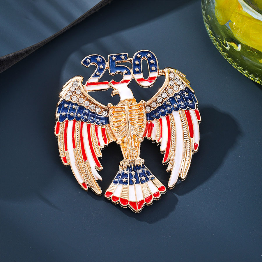 Unisex 250Th Anniversary Brooch For The Founding Of The United States
