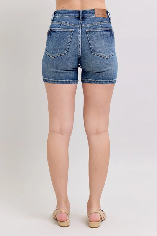 High Waist Denim Shorts