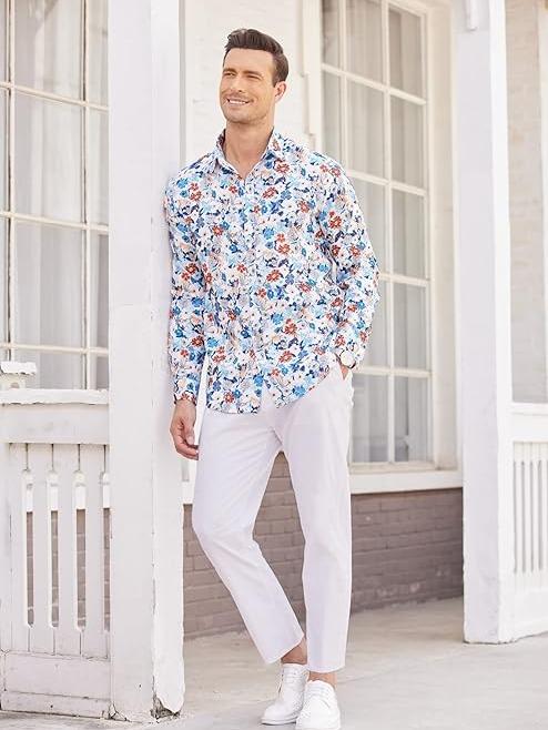 Men's Cotton Linen Pants Elastic Waist Lightweight Casual Pants Slim Fit Yoga Beach Pants with Pockets Menswear Trouser Daily