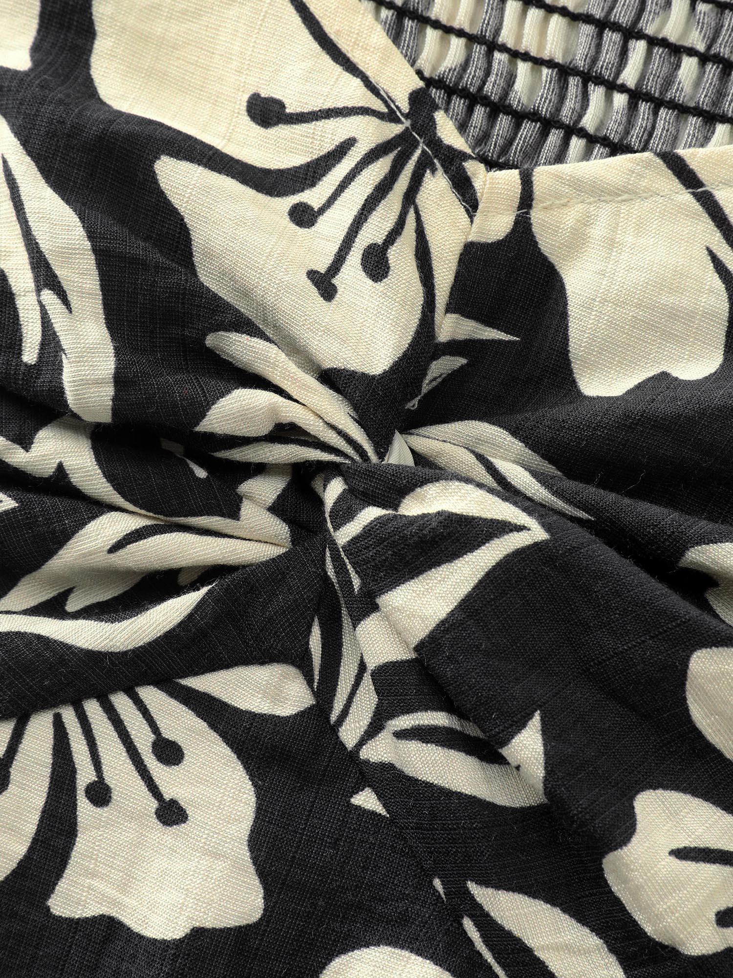 Supersoft Silhouette Flower Print Midi Dress