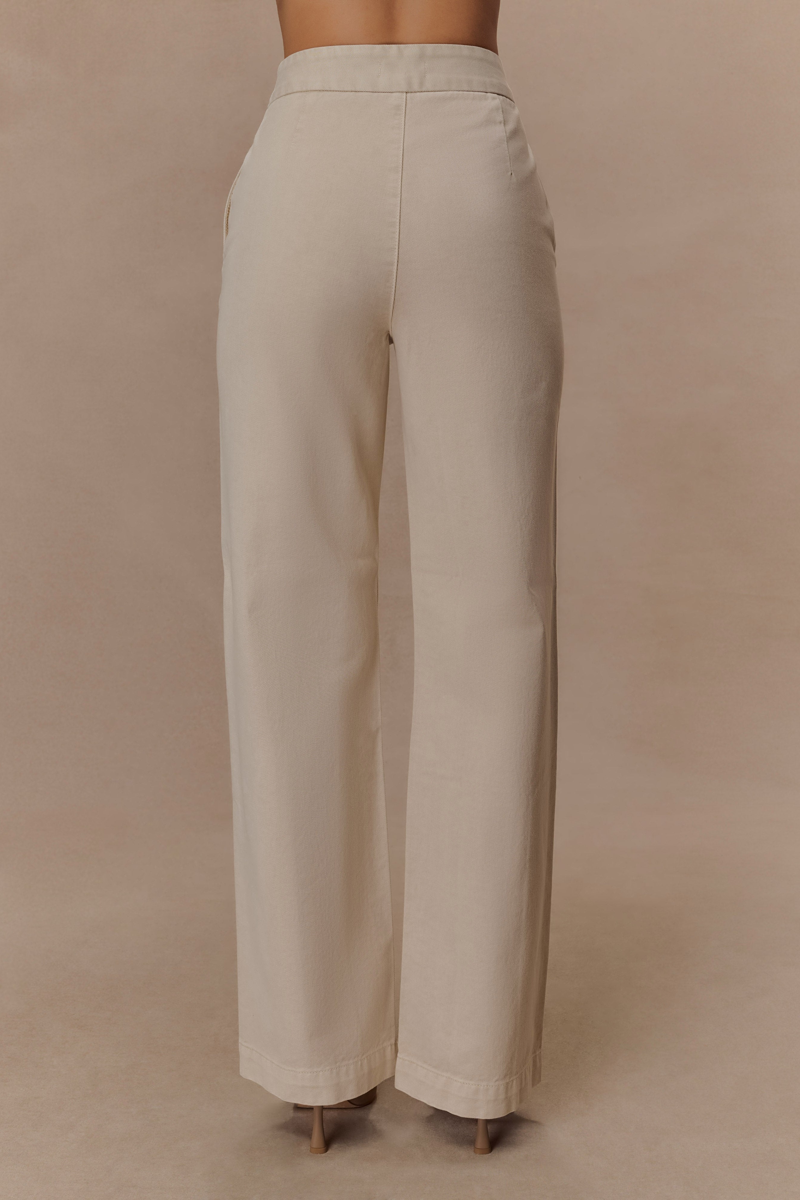 Wash Wide Leg Denim Jeans