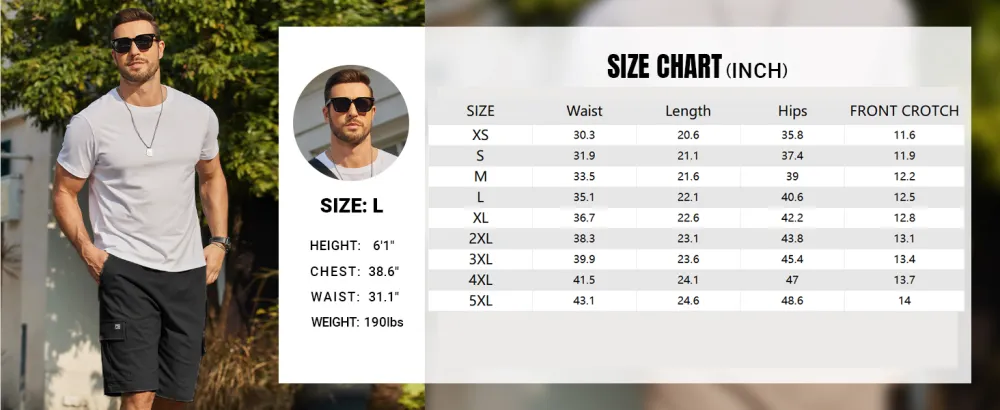 「🛒90%OFF only today」Men's Pockets Drawstring Cargo Shorts