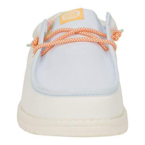 Wally Boardshort - White/Ancient Blue/Egret