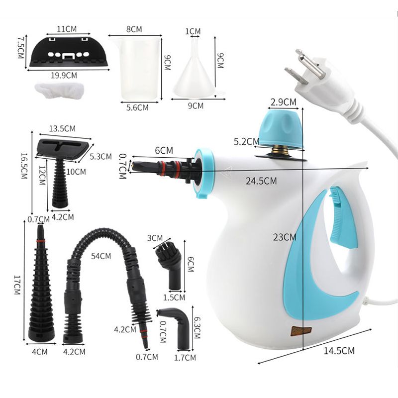 🚀🌟 All-in-one steam cleaner: Removes stubborn grease and bacteria in 15 seconds – chemical-free, powerful for the kitchen, bathroom, and car 💫✨ Continuous cleaning, sustainable, and efficient.