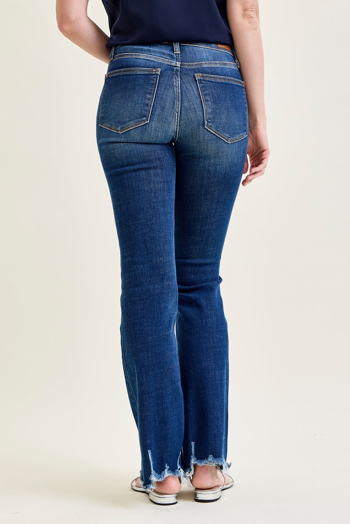Daisy Non-Distressed Hem Bootcut Jeans