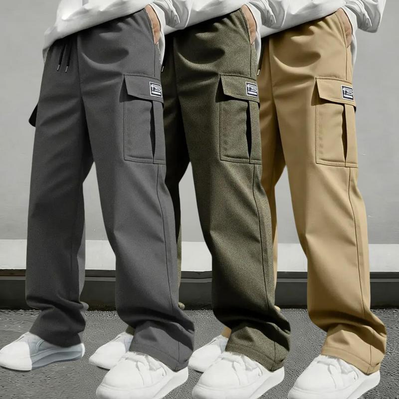 Men’s Multi-Pocket Work Pants (All-Season Utility Cargo Pants)