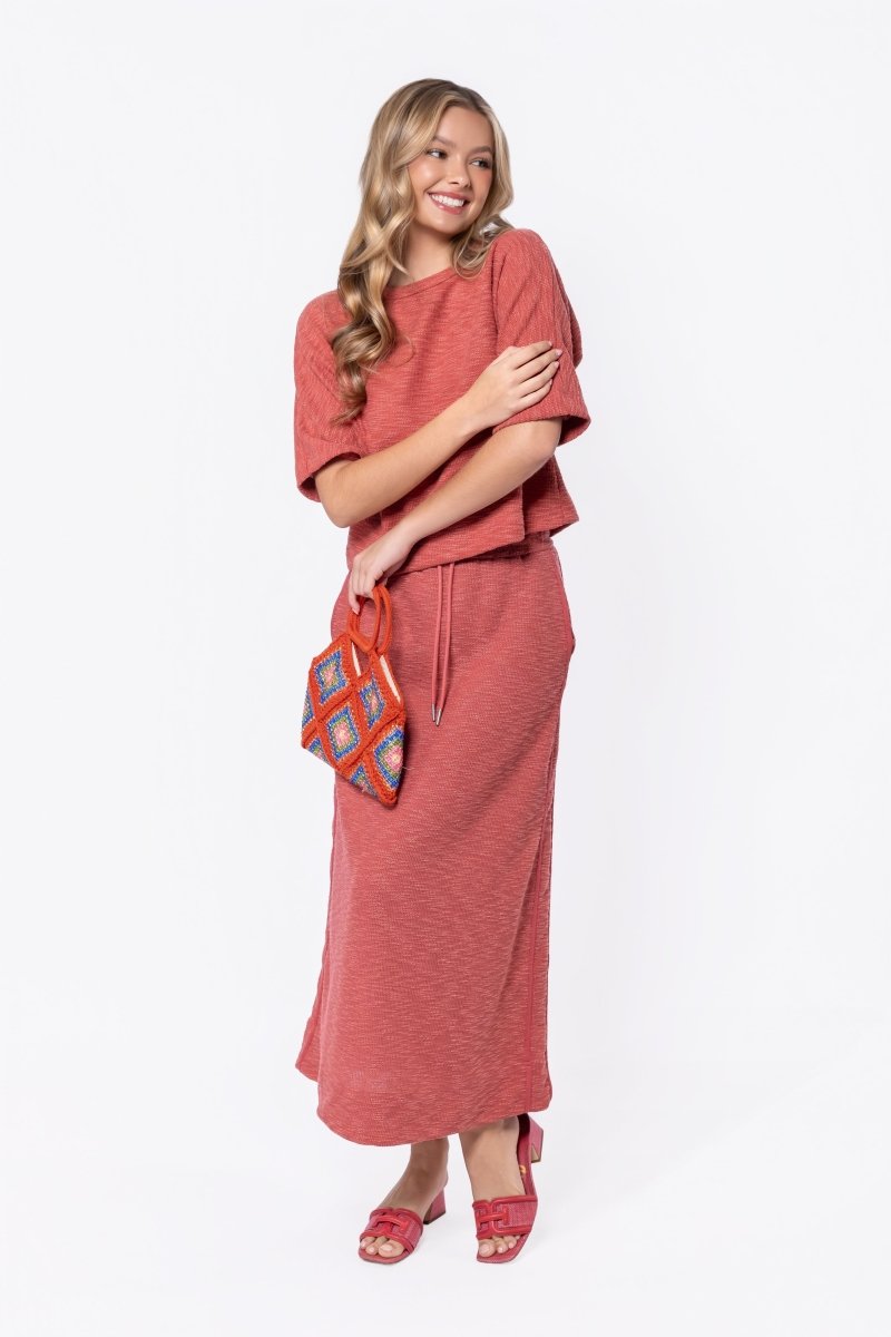 Malia Skirt (Rust)