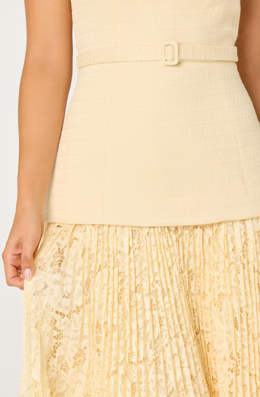 Caitlin Dress in Yellow