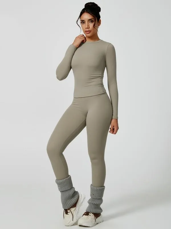 Women's Patchwork Yoga Sets, High Elastic Slim-Fit