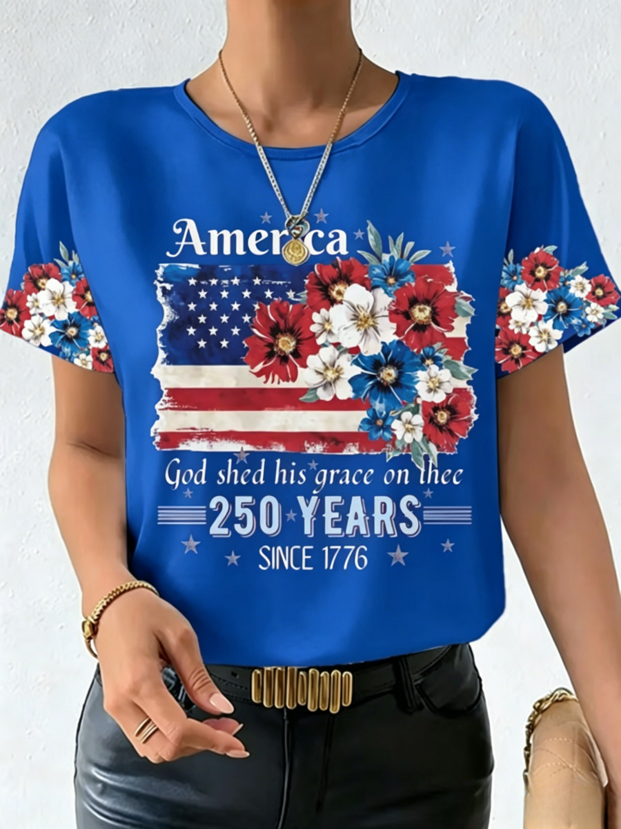 Women's 250th Anniversary Printed T-shirt