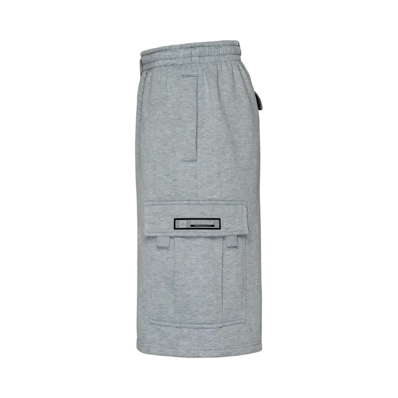 Baggy fit Fleece Shorts Menswear Cargo pocket