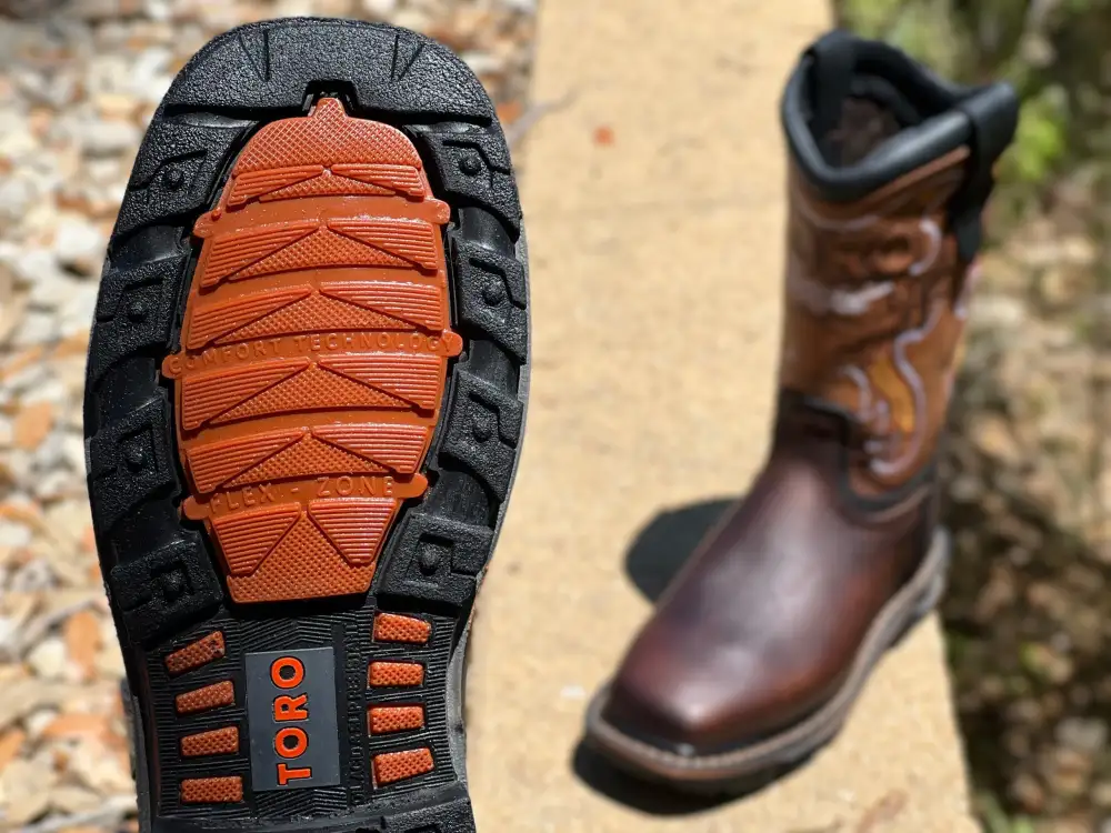 Men’s Toro Bravo Brown Steel Toe Work Boots