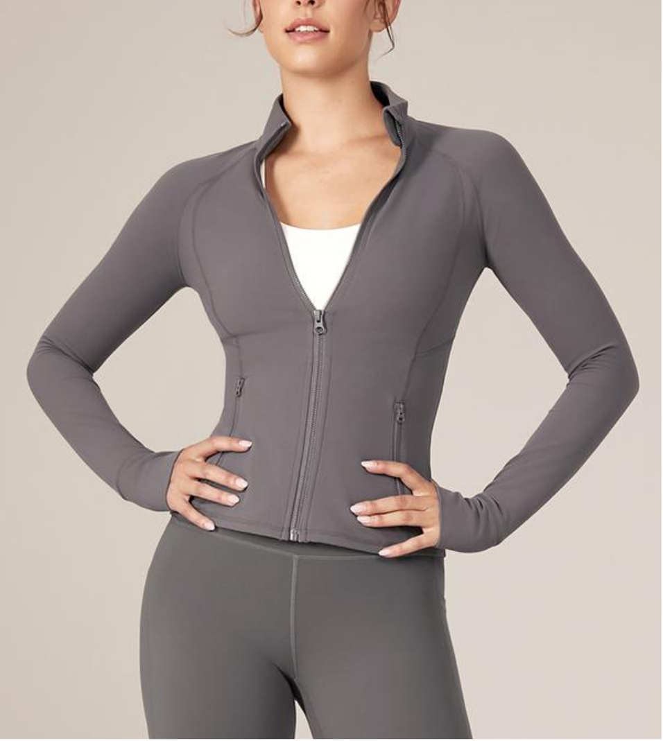 Crop Track Jacket & Leggings Set Activewear