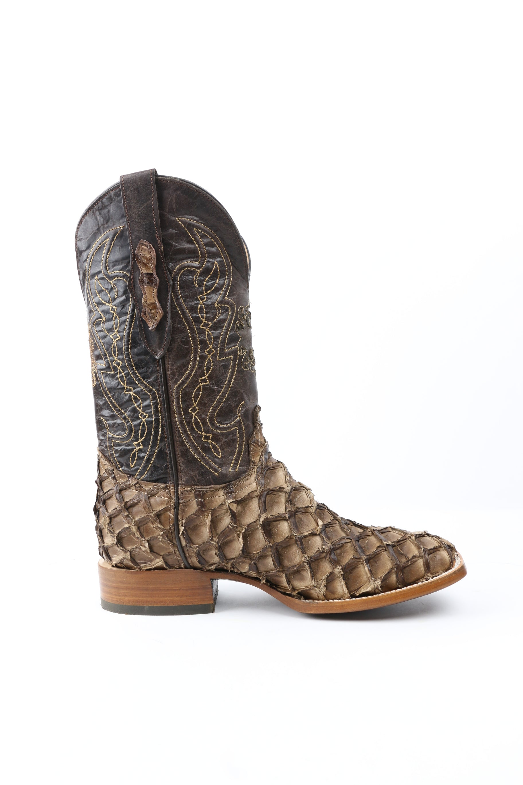 Chero's Premium Exotic Pirarucu Bistre Clearance Sale 70%OFF