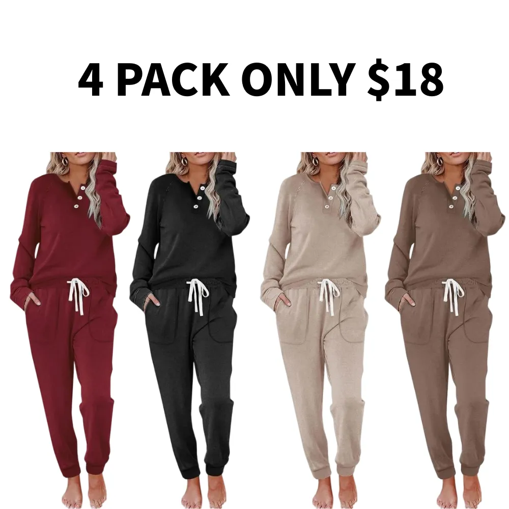 🔥Women's Button Sports 2-Piece Set🔥