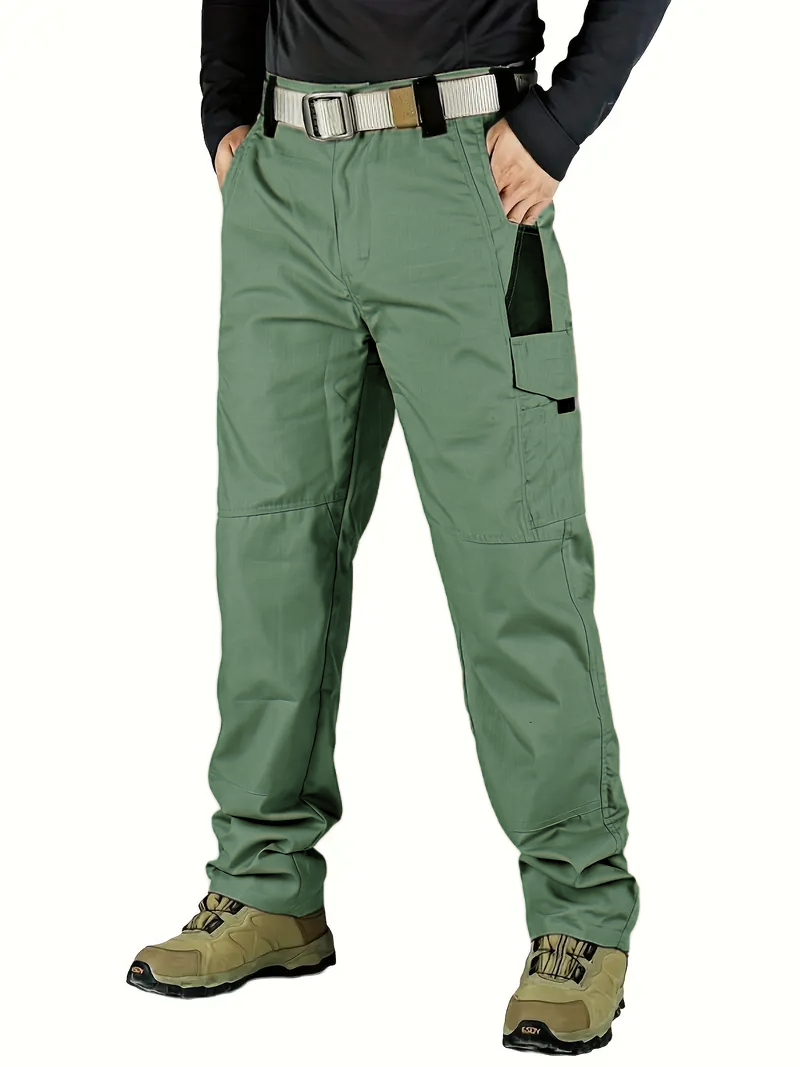 Men’s Waterproof Tactical Utility Pants (6-Pack) – Multi-Pocket, Durable Outdoor & Everyday Wear