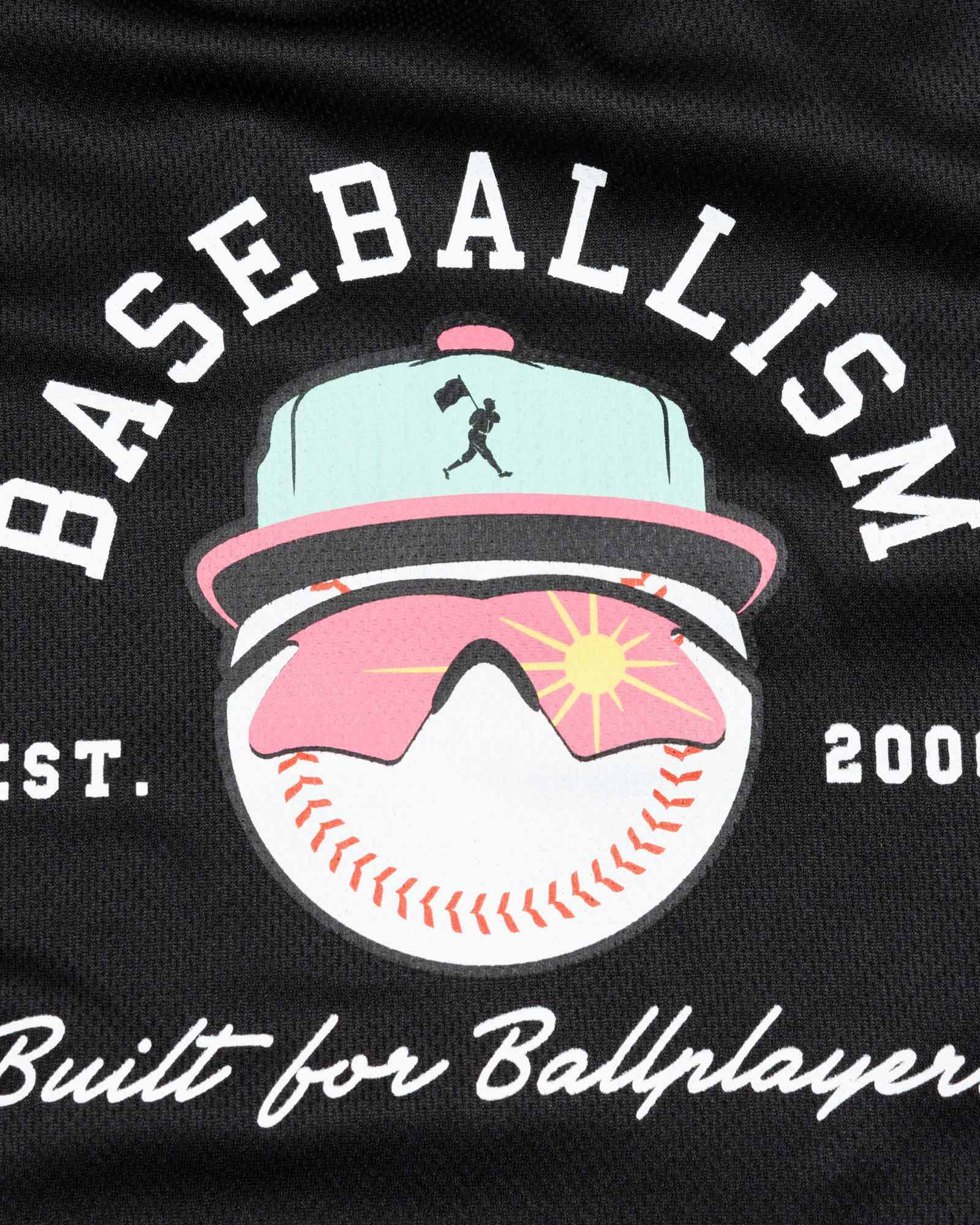 Yuvi Branded Diamond Air Mesh Shorts (Black) - Youth