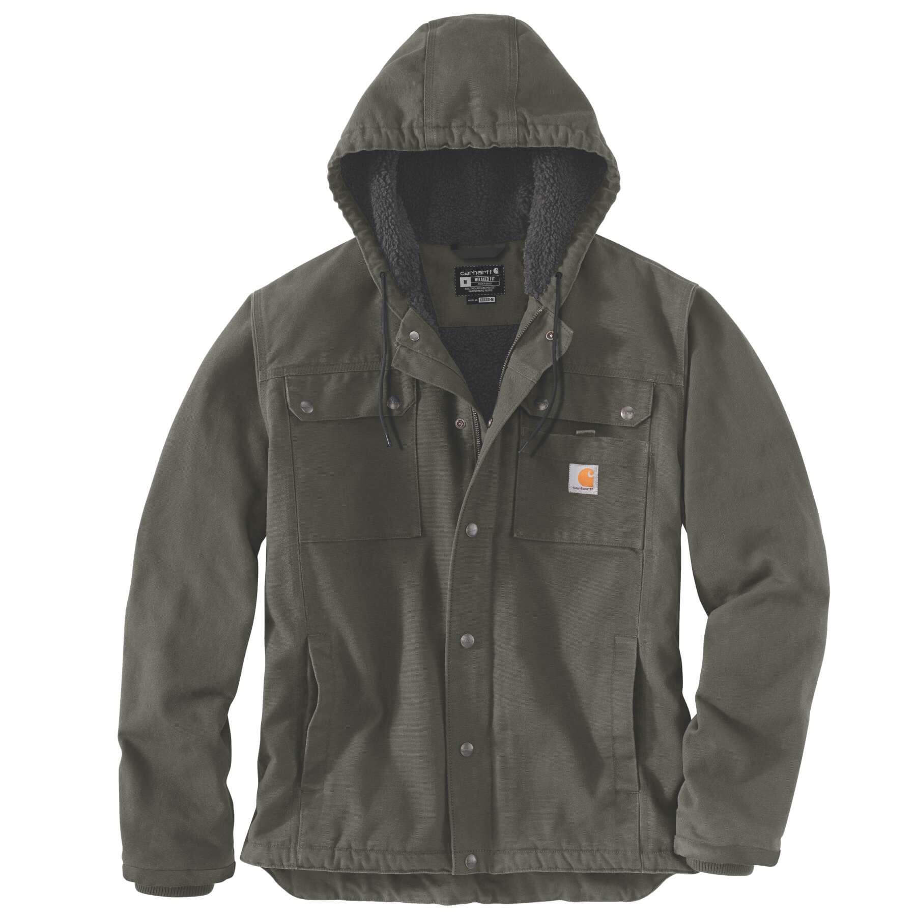 CHT Bartlett Relaxed Fit Washed Duck Sherpa-Lined Insulated Jacket 103826