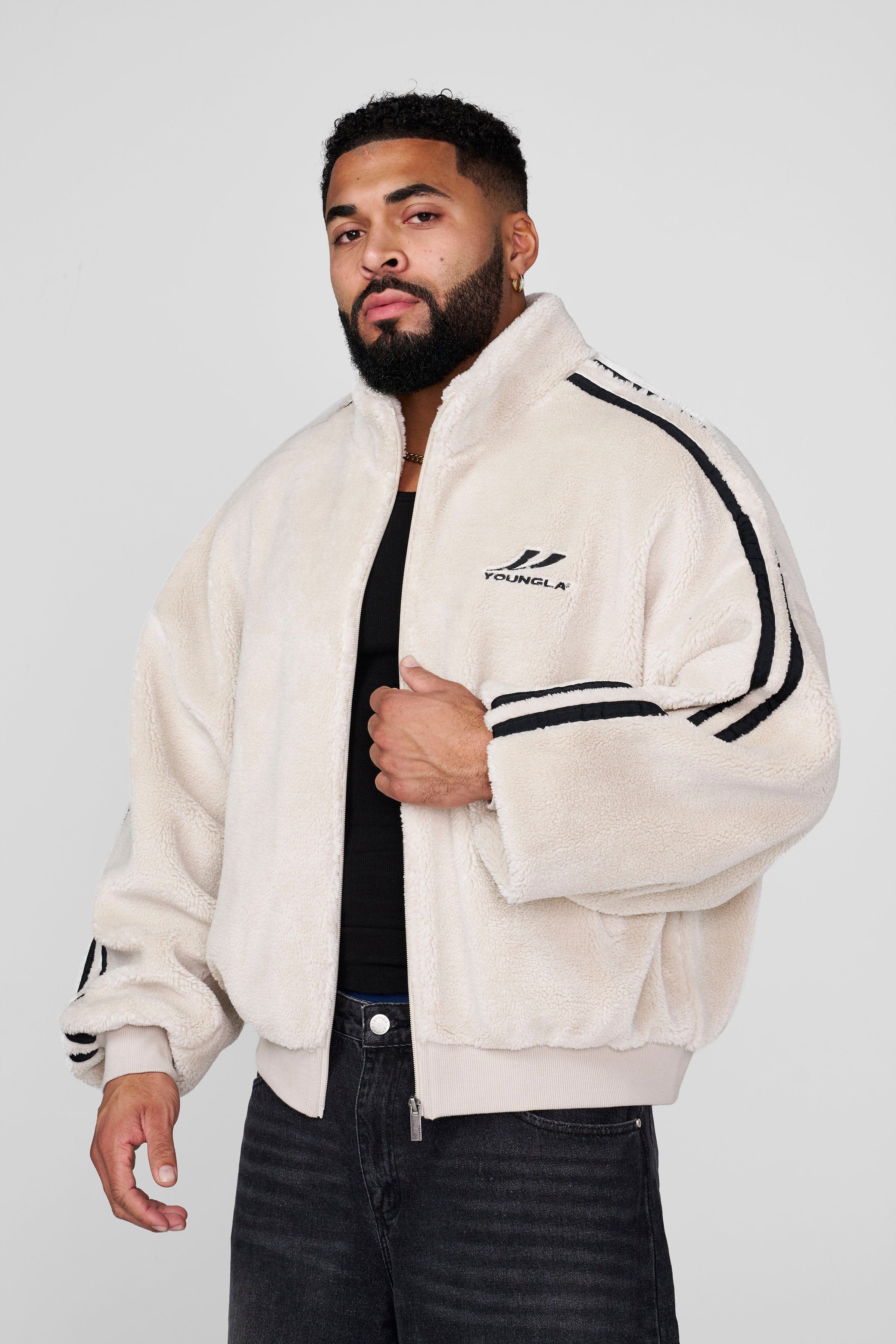 5193 - Streetwear Sherpa Jacket