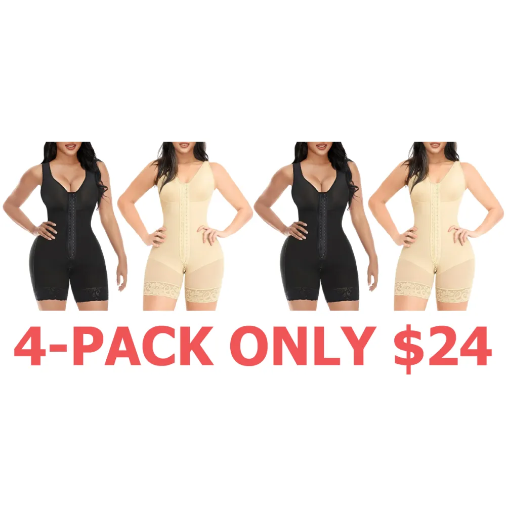 Women's Fajas Colombianas Shapewear for Women Tummy Control Full Shapewear Butt Lifter