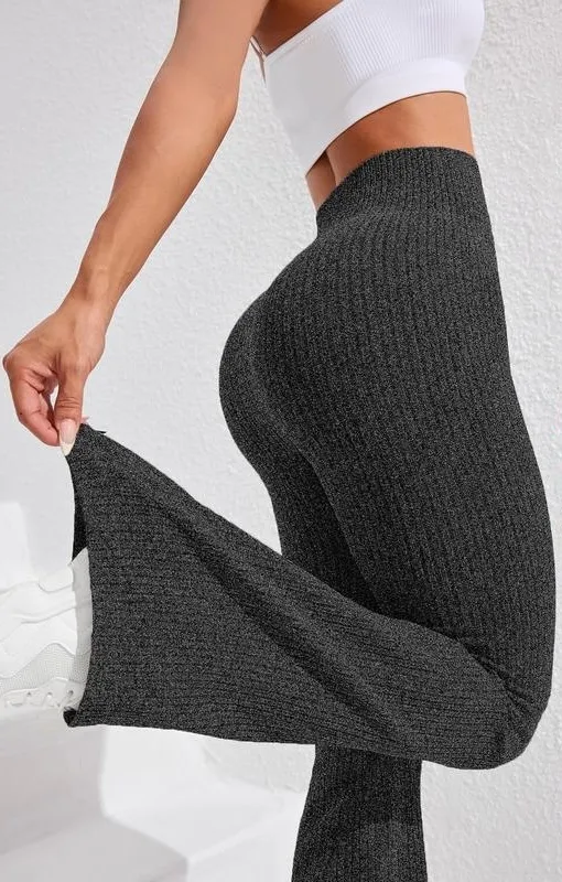 Women's Solid High Waist Sports Leggings