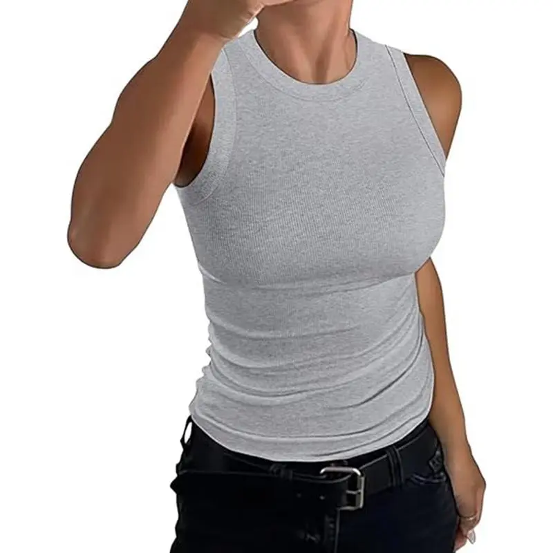 Women's Ribbed Racerback Tank Tops
