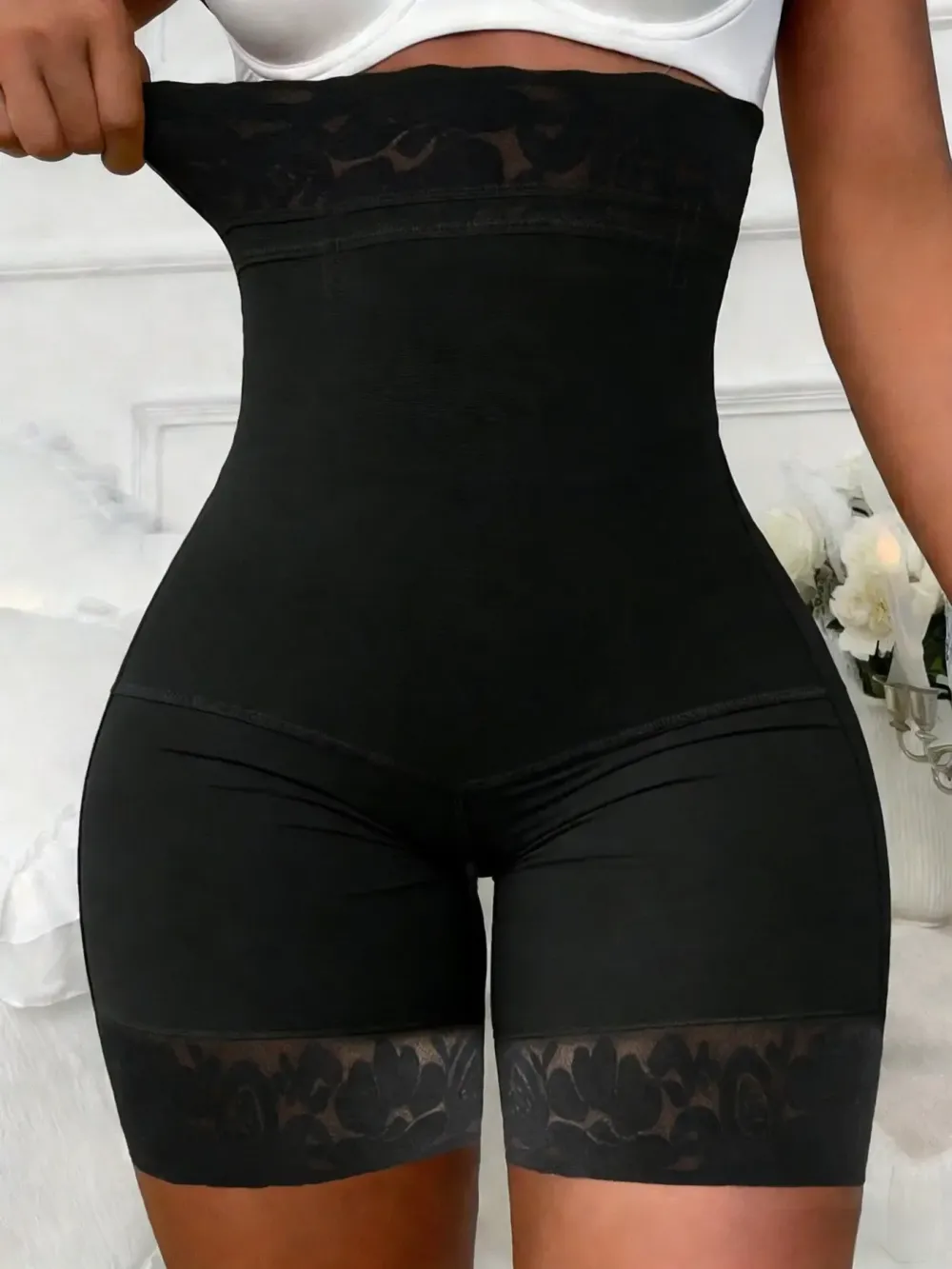 High Waist Shapewear Shorts, Fajas, Firm Control Girdle, Comfortable Shapewear Breathable Zipper